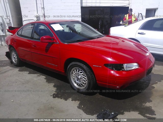 1G2WJ52K7YF268320 - 2000 PONTIAC GRAND PRIX SE 红色 照片 1