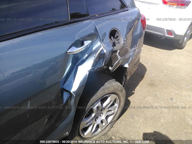 2HNYD28357H517618 - 2007 ACURA MDX TECHNOLOGY BLUE photo 6