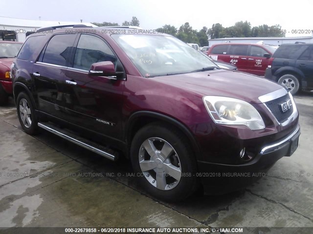 1GKER23768J286690 - 2008 GMC ACADIA SLT-1 Rot Foto 1