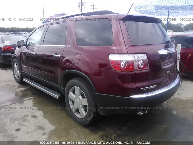 1GKER23768J286690 - 2008 GMC ACADIA SLT-1 Rot Foto 3