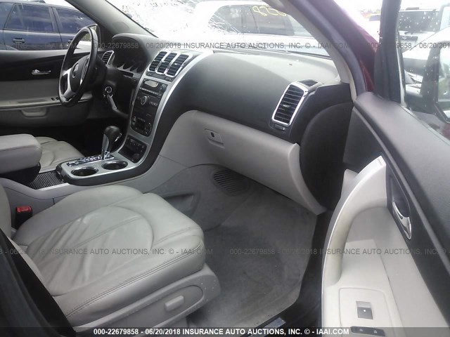 1GKER23768J286690 - 2008 GMC ACADIA SLT-1 Rot Foto 5