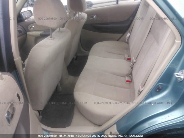 JM1BJ225210421181 - 2001 MAZDA PROTEGE LX/ES ტალღისფერი ფოტო 8
