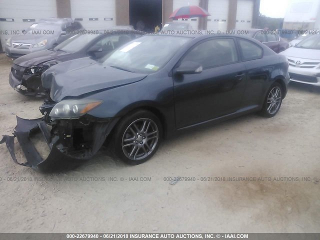 JTKDE167980261273 - 2008 TOYOTA SCION TC 灰色 照片 2