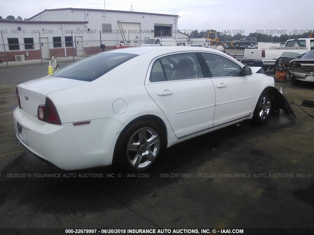 1G1ZH57B89F150901 - 2009 CHEVROLET MALIBU 1LT 白色 照片 4