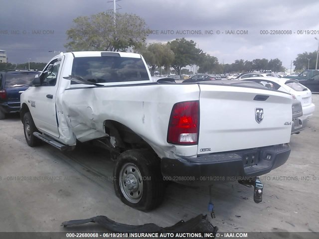 3C6MR5AJ7JG166371 - 2018 RAM 2500 ST WHITE photo 3
