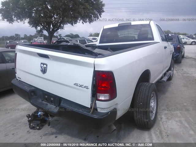 3C6MR5AJ7JG166371 - 2018 RAM 2500 ST WHITE photo 4