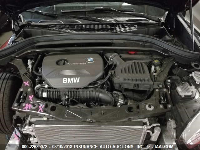 WBXHT3Z38H4A65262 - 2017 BMW X1 XDRIVE28I BLACK photo 10