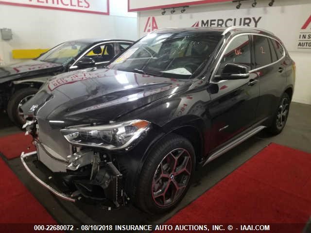 WBXHT3Z38H4A65262 - 2017 BMW X1 XDRIVE28I BLACK photo 2