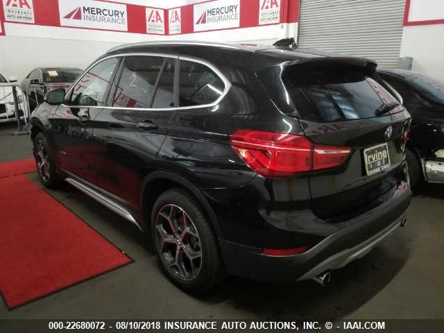 WBXHT3Z38H4A65262 - 2017 BMW X1 XDRIVE28I BLACK photo 3