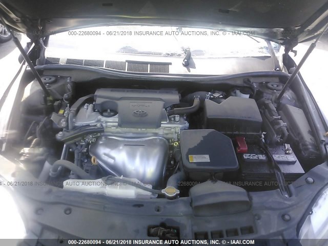 4T1BF1FK1FU995682 - 2015 TOYOTA CAMRY LE/XLE/SE/XSE BLACK photo 10