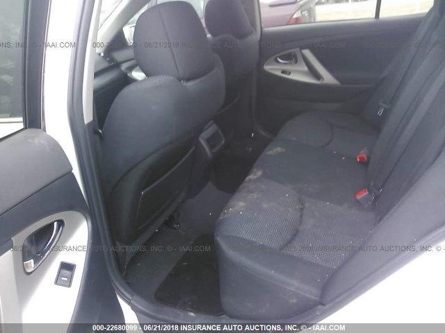 4T1BF3EK0BU743672 - 2011 TOYOTA CAMRY SE/LE/XLE 白色 照片 8