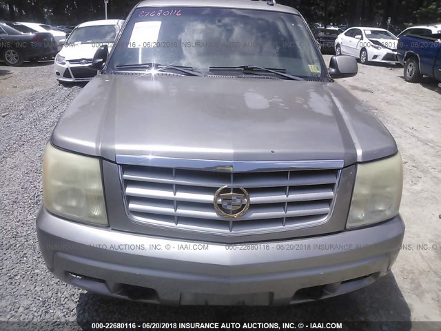 1GYEC63T23R202614 - 2003 CADILLAC ESCALADE LUXURY GRAY photo 6