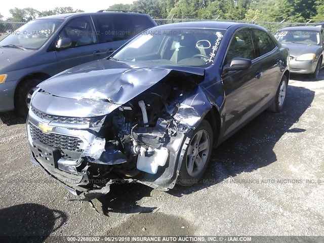 1G11B5SL9EF124736 - 2014 CHEVROLET MALIBU LS ლურჯი ფოტო 6