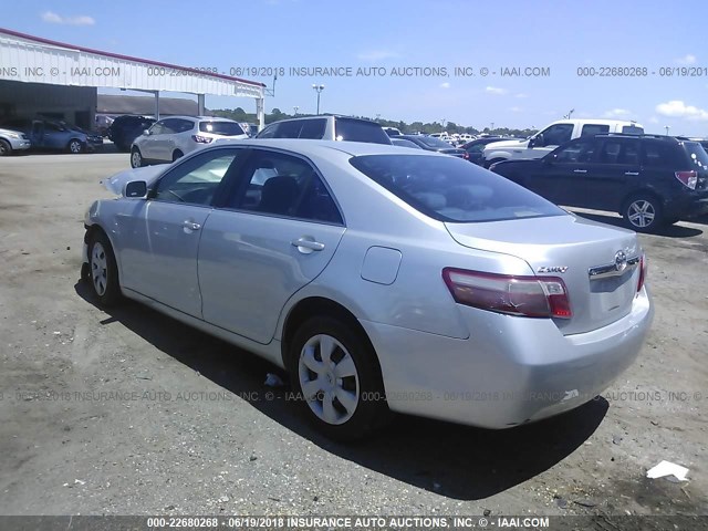 4T1BE46K37U148880 - 2007 TOYOTA CAMRY NEW GENERAT CE/LE/XLE/SE SILVER photo 3
