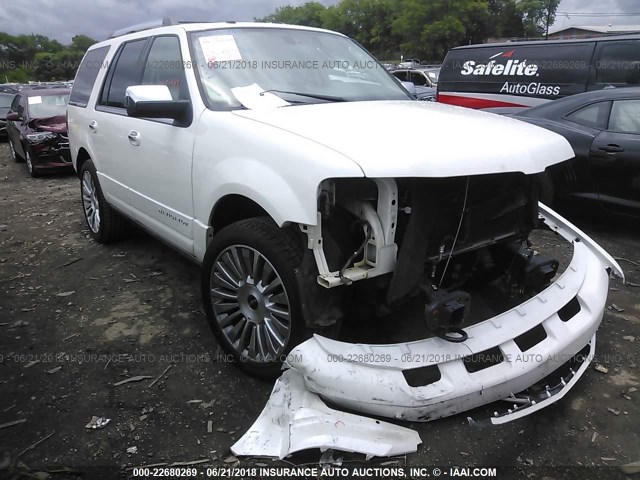5LMJJ2JT9FEJ06456 - 2015 LINCOLN NAVIGATOR 白色 照片 1