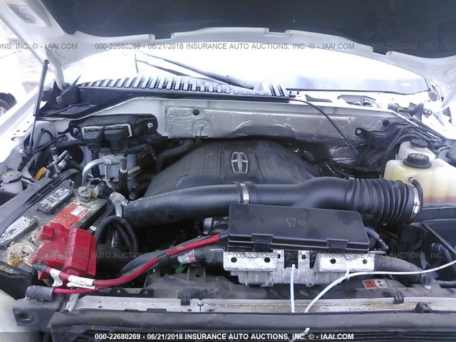 5LMJJ2JT9FEJ06456 - 2015 LINCOLN NAVIGATOR 白色 照片 10