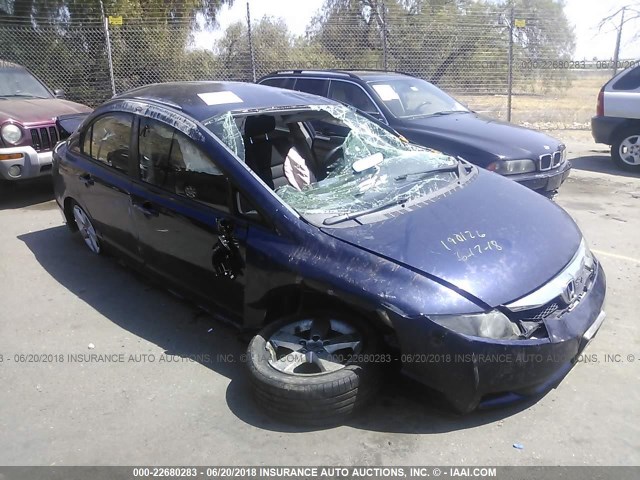 2HGFA1F62BH535355 - 2011 HONDA CIVIC LX-S Mavi foto 1