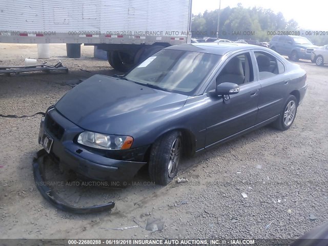 YV1RS592382672437 - 2008 VOLVO S60 2.5T GRAY photo 2