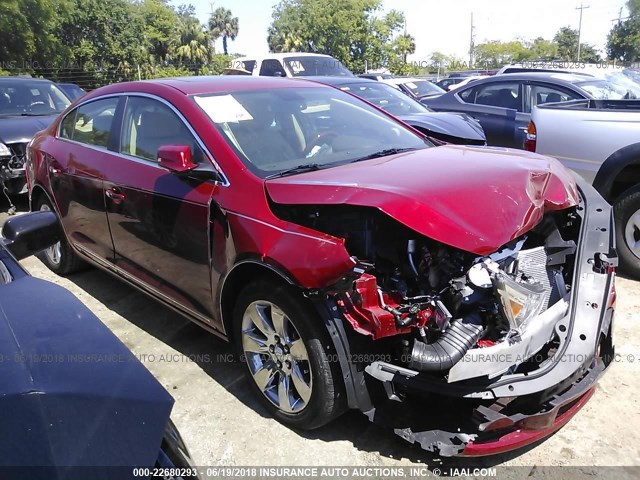 1G4GH5E36DF178212 - 2013 BUICK LACROSSE PREMIUM RED photo 1