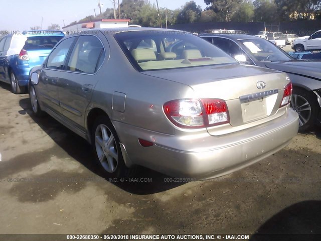 JNKDA31A64T212816 - 2004 INFINITI I35 GOLD photo 3