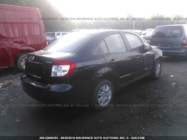 JS2YC5A34C6300812 - 2012 SUZUKI SX4 LE BLACK photo 4