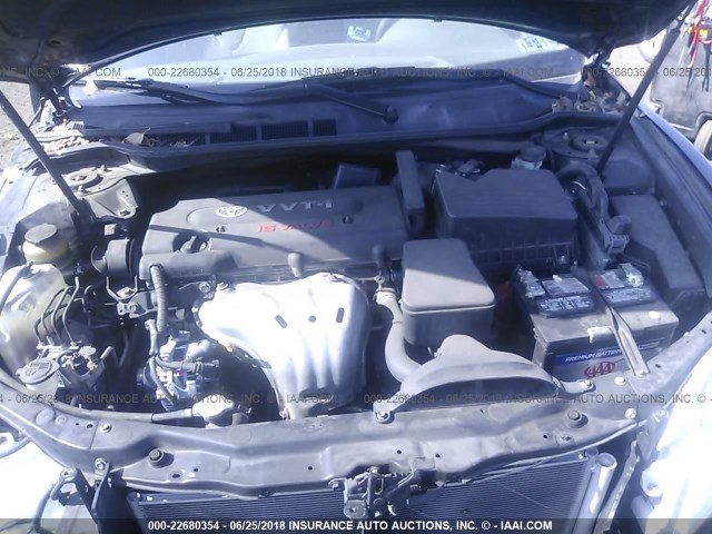 JTNBE46K073072895 - 2007 TOYOTA CAMRY NEW GENERAT CE/LE/XLE/SE BLACK photo 10