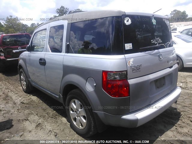 5J6YH273X4L019550 - 2004 HONDA ELEMENT LX SILVER photo 3