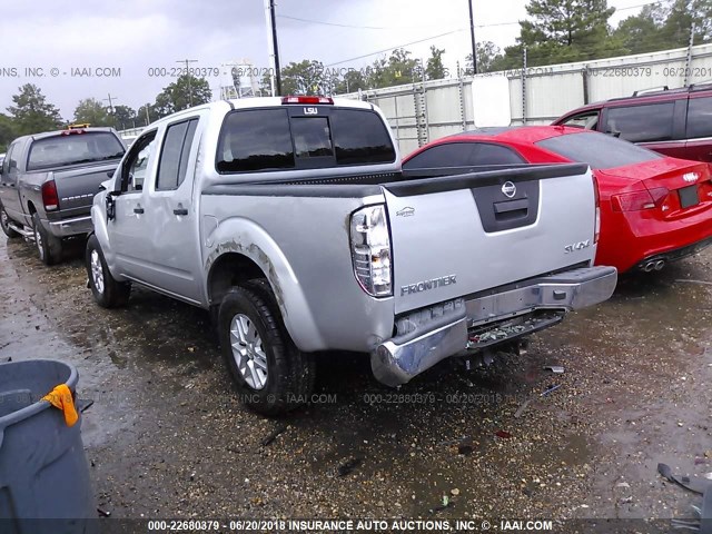 1N6AD0EV5EN711665 - 2014 NISSAN FRONTIER S/SV/SL/PRO-4X SILVER photo 3