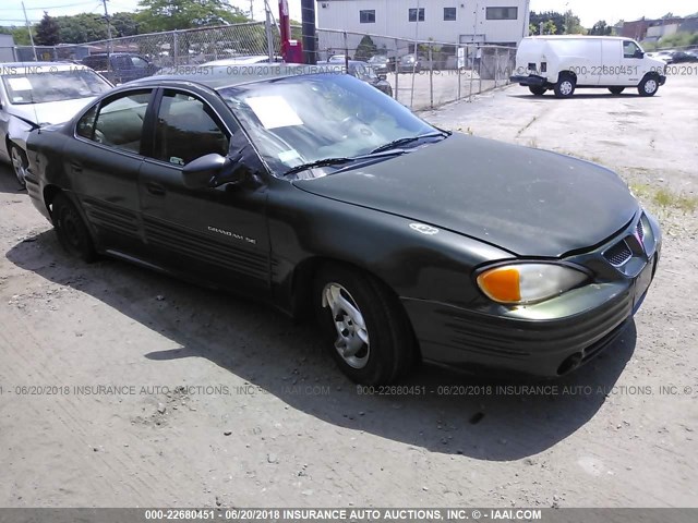 1G2NF52T2YC568872 - 2000 PONTIAC GRAND AM SE1 GREEN photo 1