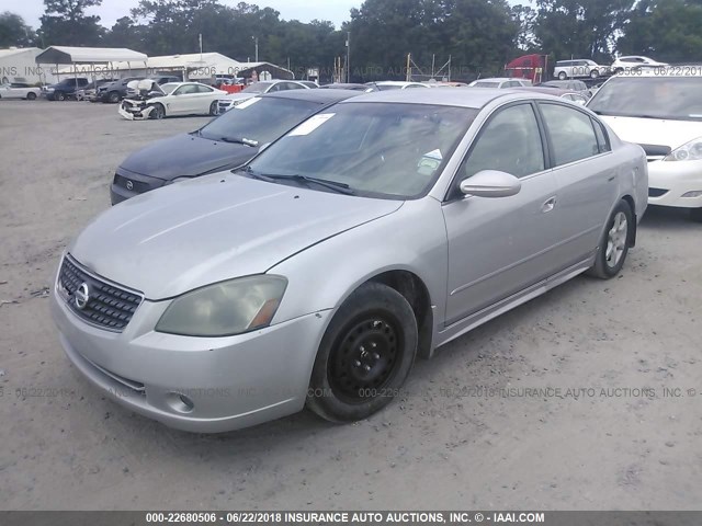 1N4AL11D85C283567 - 2005 NISSAN ALTIMA S/SL SILVER photo 2