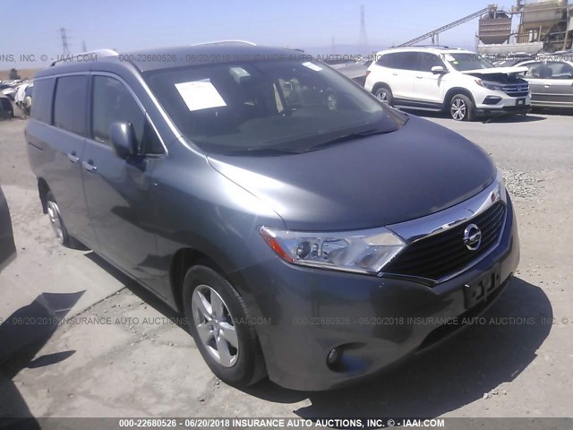 JN8AE2KP7H9169035 - 2017 NISSAN QUEST S/SV/SL/PLATINUM GRAY photo 1