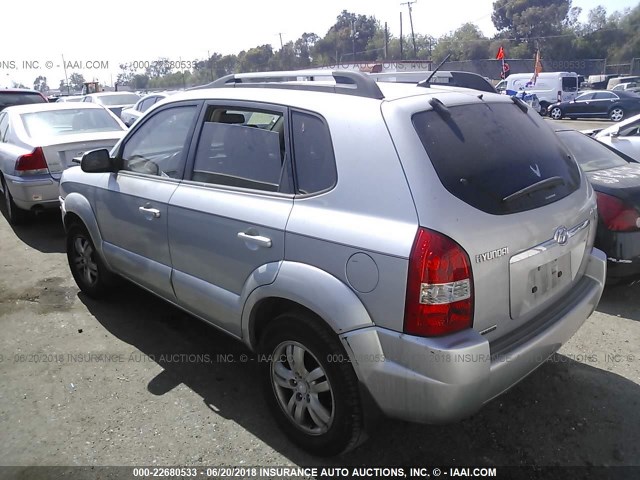 KM8JN12D36U461931 - 2006 HYUNDAI TUCSON GLS/LIMITED 银色 照片 3