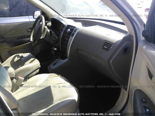 KM8JN12D36U461931 - 2006 HYUNDAI TUCSON GLS/LIMITED SILVER photo 5