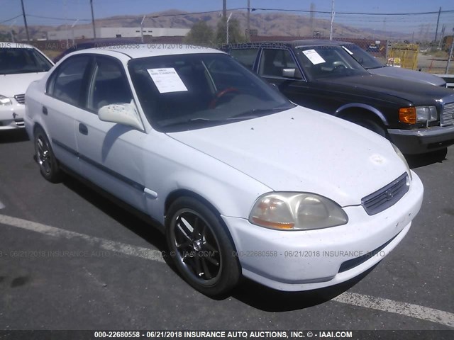 1HGEJ6670TL025981 - 1996 HONDA CIVIC LX თეთრი ფოტო 1