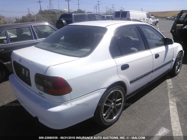 1HGEJ6670TL025981 - 1996 HONDA CIVIC LX თეთრი ფოტო 4