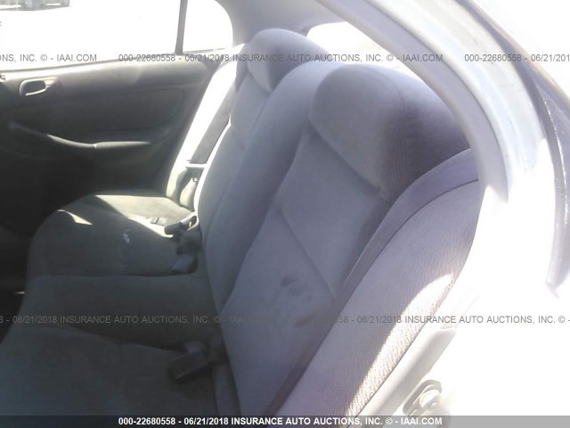 1HGEJ6670TL025981 - 1996 HONDA CIVIC LX თეთრი ფოტო 8