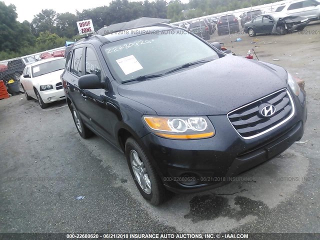 5XYZGDAB7BG080694 - 2011 HYUNDAI SANTA FE GLS BROWN photo 1