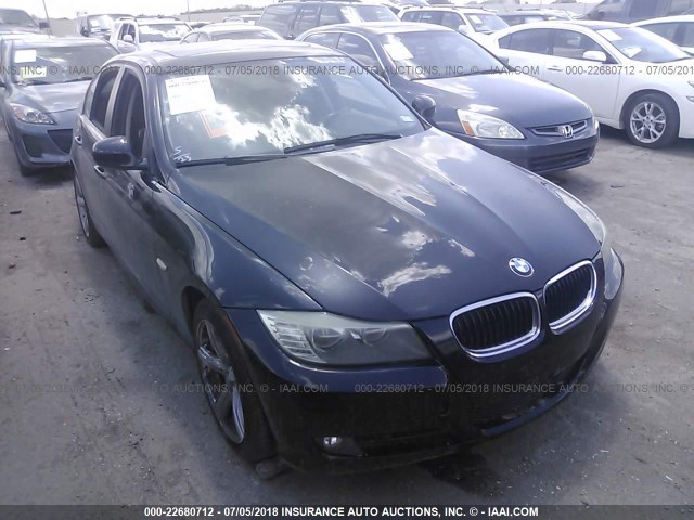 WBAPH5G55BNM72168 - 2011 BMW 328 I SULEV BLACK photo 1