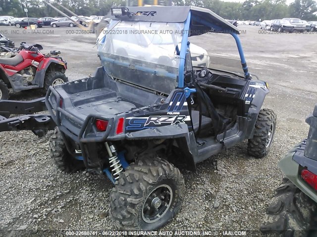 4XAVE7EA6EF270511 - 2014 POLARIS RZR 800 S BLACK photo 4