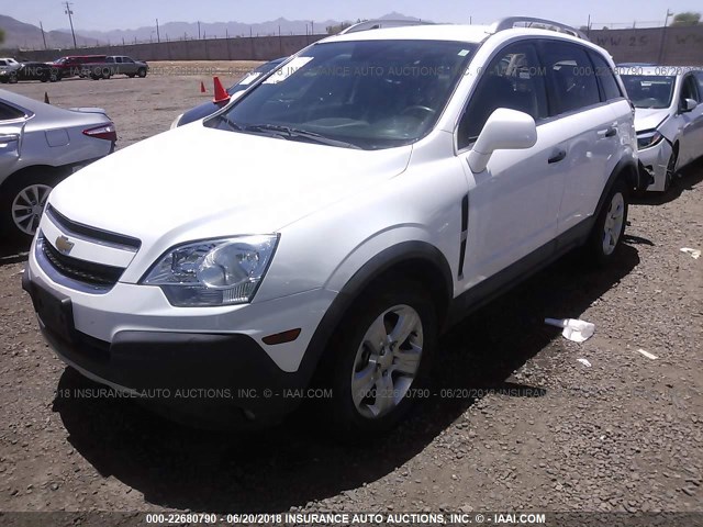 3GNAL2EK9DS631126 - 2013 CHEVROLET CAPTIVA LS 白色 照片 2