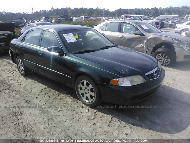 1YVGF22C515228817 - 2001 MAZDA 626 ES/LX GREEN photo 1