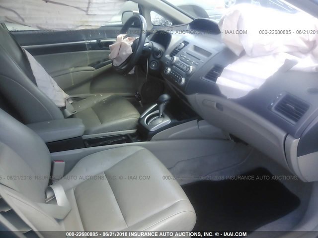 2HGFA1F9XAH519350 - 2010 HONDA CIVIC EXL ყავისფერი ფოტო 5