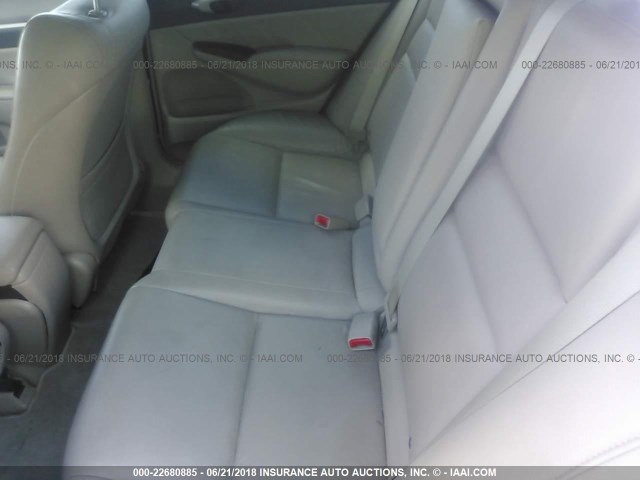 2HGFA1F9XAH519350 - 2010 HONDA CIVIC EXL ყავისფერი ფოტო 8