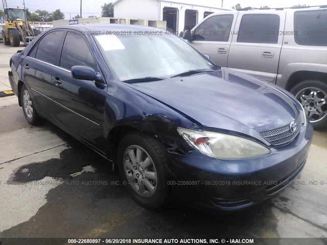 4T1BE32K92U545289 - 2002 TOYOTA CAMRY LE/XLE/SE ლურჯი ფოტო 1