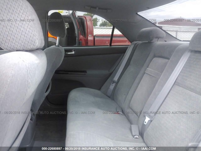 4T1BE32K92U545289 - 2002 TOYOTA CAMRY LE/XLE/SE ლურჯი ფოტო 8