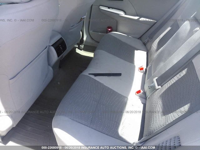 4T1BD1FK7EU137072 - 2014 TOYOTA CAMRY HYBRID/LE/XLE 灰色 照片 8