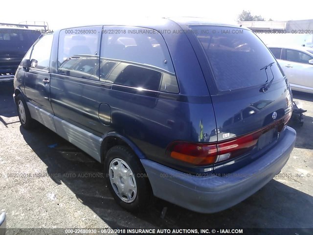 JT3GK12M3T1244470 - 1996 TOYOTA PREVIA DX BLUE photo 3