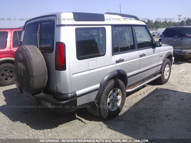 SALTY19454A846764 - 2004 LAND ROVER DISCOVERY II SE SILVER photo 4