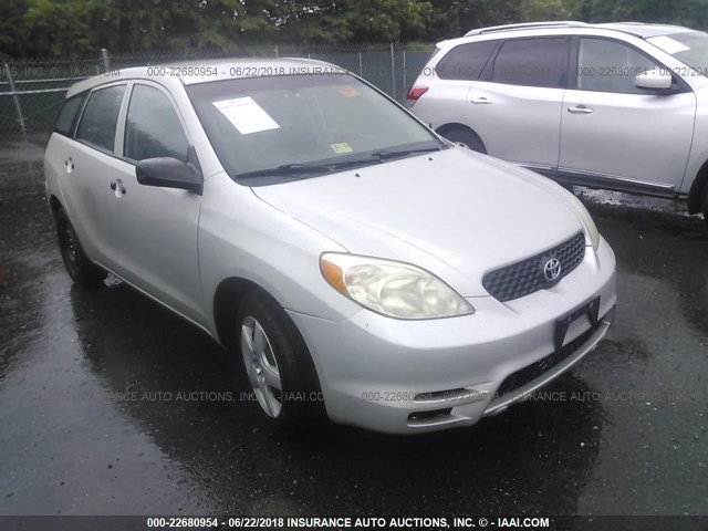 2T1KR32EX4C225787 - 2004 TOYOTA COROLLA MATRIX XR SILVER photo 1