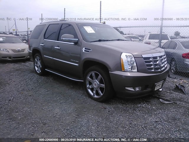 1GYS4BEFXCR111025 - 2012 CADILLAC ESCALADE LUXURY BROWN photo 1